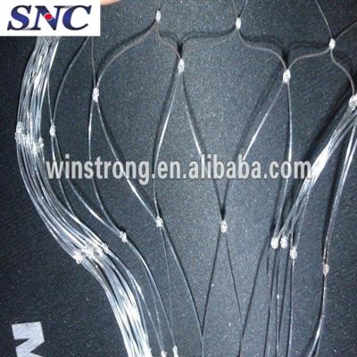 China High Strength Nylon Monofilament Double Knot Monofilament Fishing Net for sale