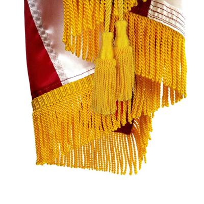 China Outdoor Promotional Hanging American Flag With Fringe for sale