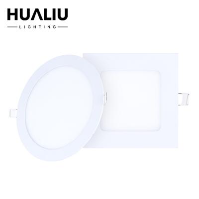 China High Brightness Professional Design Recessed Ceiling Indoor Home 3w 4w 6w 9w 12w 15w 18w 20w 24w Led Slim Panel Light for sale