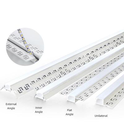 China High Durability Professional Design Led Line Light Housing Diffuser Aluminum Profile For Led Strip Profile Light In Price Ceiling for sale