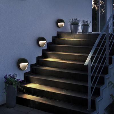 China Outdoor Super Brightness Outdoor Mounted Pathway Lighting Garden Aluminum COB Led 12w Wall Lamp for sale