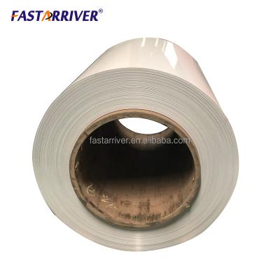 China Decoration 3000 Series 270mm Bus Stable Body Decoration Polyester Prepainted Metal Aluminum Coil for sale