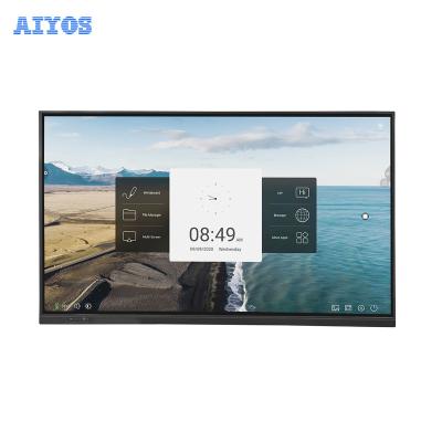 China 55 65 75 86 98 100 Inch 4K Interactive Smart Touch Touch Smartboard Interactive Whiteboard for Schools 55inches for sale