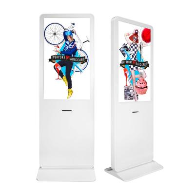 China Indoor Aiyos Free 42 43 Inch Digital Signage Retail Ticket Ticketing Vending Machine for sale