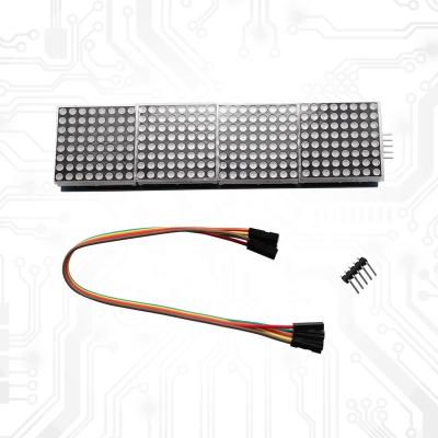 China Max7219 Standard 8x8 Dot Matrix Display Module with 5P Cable for sale