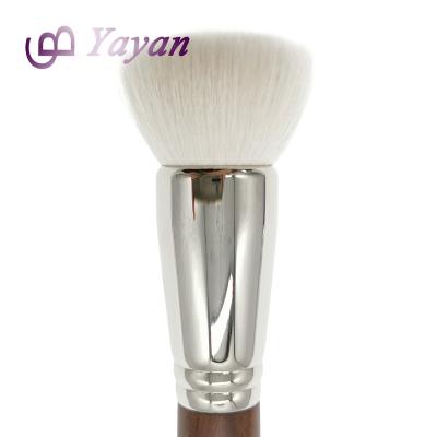 China Goat Friendly Cosmetic Hair Tools Beauty Base Brush Big Round Makeup Brush for sale