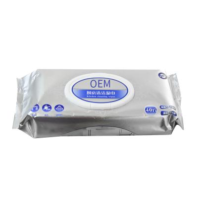 China OEM Sustainable Treasure Household Multi Functional Oil And Dirt Surface Wet Kitchen Cleaning Towel Wipes for sale