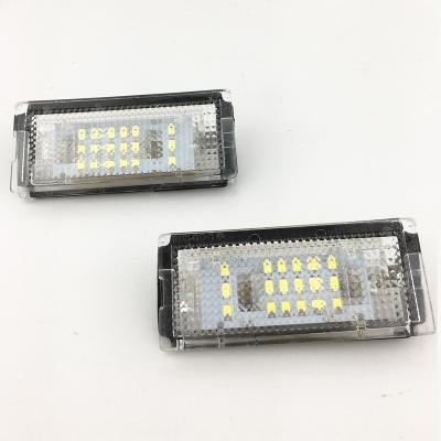 China High Brightness 2pcs LED Number License Plate Light 12V For BMW E46 4D 1998-2003 White Error Free Tail Signal Light Canbus Auto Accessories for sale