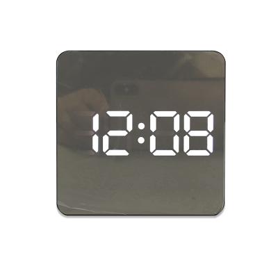 China Classes High Quality Led Alarm Clock H6005 Digital Mirrow LED Clock For Kids for sale