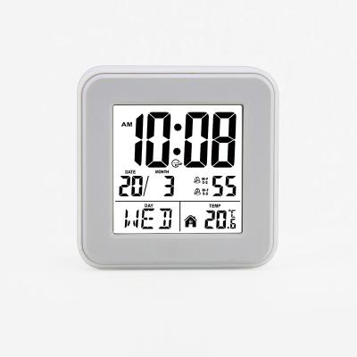 China Class H170 High Quality Digital Kids Tabletop Mini LCD Alarm Clock with Backlight LCD Calendar for Desktop for sale