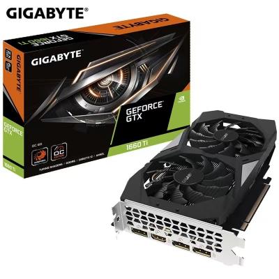 China Super 1600 Workstation Geforce GTX 1660 Ti RTX1660 6GB 192 Memory Hot Selling Graphics Card for sale