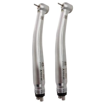 China Metal Customized Standard Hot Sale High Electric Dental Air Turbine Handpiece With 4 Holes X700LG M4 for sale