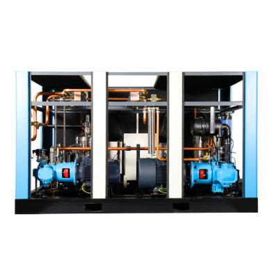 China 40 Bar Oil Free Screw Air Compressor For PET Bottle Blowing for sale