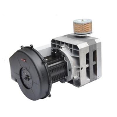 China 100% 3hp 5hp Oil Free Direct Drive PM VSD Roller Air End For Bus And Lab for sale