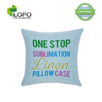 China Viable Wholesale Sublimation Textile Pillow Case for sale