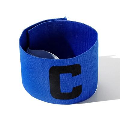 China Available Soccer Blue Customized Soccer Captain Arm Bands Soccer Arm Band Captain Arm Band for sale