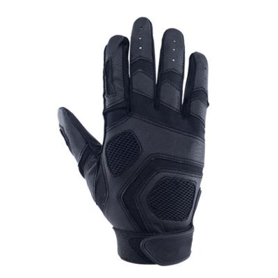 China Amazon Durable Hot Selling Promotional Genuine Leather Batting Gloves For Men Women for sale