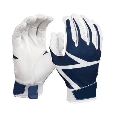 China Comfortable High Quality Training Pad Marine Printing Full Grip Finger Baseball Gloves for sale