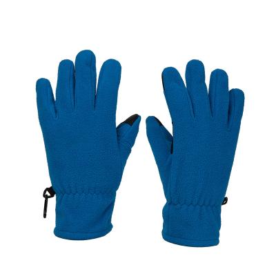 China Comfortable stylish terry towel big full finger etip winter thermal gloves cheap for sale