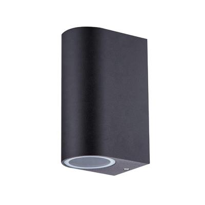 China Outdoor Led Waterproof Villa Down Black Rustic Aluminum Wall Lights for sale