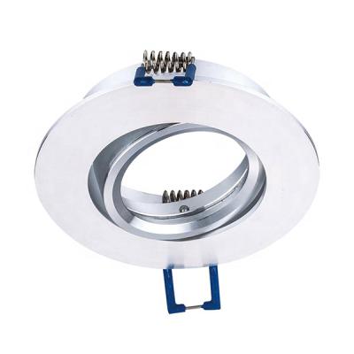 China Without Head Lamp Wire Ceiling Round Turn Light Fixture Aluminum Manufacturer Recessed Down Light for sale