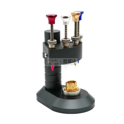 China Special tools for repairing watches Precision four-pin machine Needle loading machine High-precision needle press watch movemt 26.5*15*15.5cm for sale