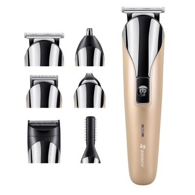 China Hotel Beard Trimmer for Men All in One Rechargeable Grooming Kit Cordless Multifunctional Hair Clippers Kit for sale