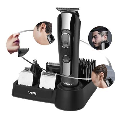 China Cordless Hair Sideburns Nose Beard Hotel Men Multi Function Hair Trimmer Shaver Man Grooming 5in1 Hair Trimmer Kit for sale