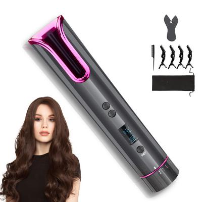 China New Design Exclusive Radio Hair Curler Iron Body Wave Curling Automatic Hair Curler for sale