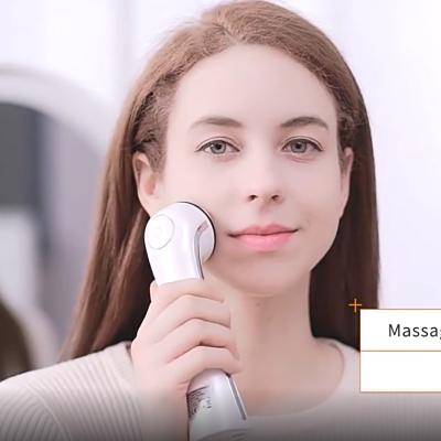 China Multifunctional Ultra Sonic Facial DEEP CLEANSING Device Handheld Beauty Machine 3 MHz Ultrasonic Facial Deep Cleansing Beauty Equipment for sale