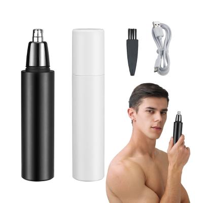 China New Electric Hotel Face Trimmer Clean Removal Rechargeable Mini Ear And Nose Hair Trimmer Sets For Men for sale