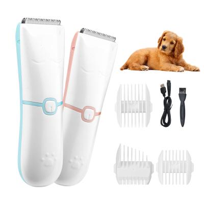 China Professional Pet Electric Pet Stored 2 in 1 Rechargeable Electric Hair Trimmer Dog Hair Trimmer 0mm Waterproof for sale