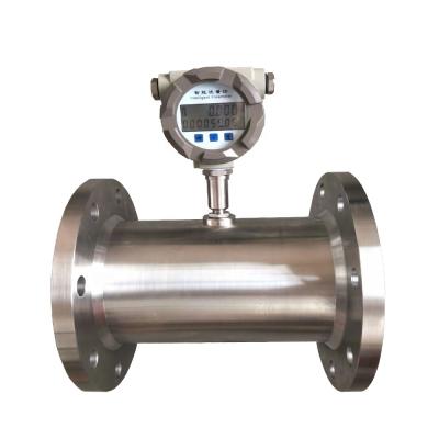 China High quality competitive flange type flow meter, kexlimice OEM turbine SUS304 LWYG-D flowmeter with RS485 for sale