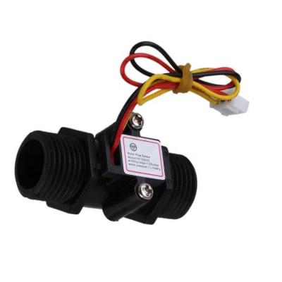 China ESM-YF-S201C Pulse Output Turbine Flow Sensor, Hall Flow Meter; ‰ ¤ 10mA (DC 5V) for sale