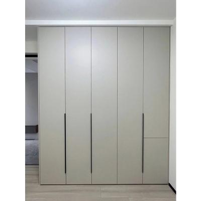 China Adjustable (other) Custom wardrobe closetSolid wood multilayer board Wardrobe Modern minimalism Furniture Bedroom Home Furniture living room closet for sale