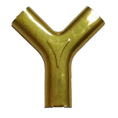 China Modern Made In China High Quality Gold Color Georgian Y Connector Bar Windows for sale