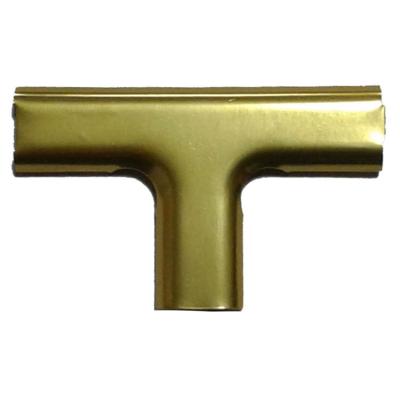 China Modern Supply Cheap Price China Lap Joint Connector Aluminum Gold Georgian Half Bar Windows for sale