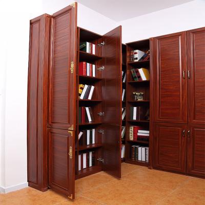 China Solid Wood Built In China Furniture Creative Elegant Book Shelves for sale