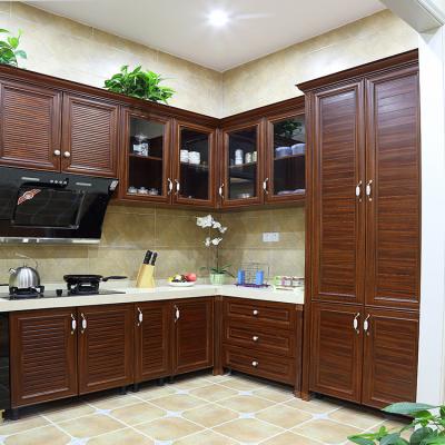 China New Model Fire Proof Aluminum Kitchen Furniture Countertops Sideboard for sale