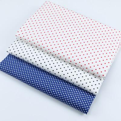 China Red Black Blue Twill Shrink-Resistant Cotton Stains Sewing Fabric Making Bedding Home December Handmade Fabric for sale