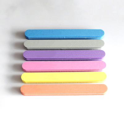 China Nail Care Nail File 80/80 100/180 Grit Glass Wholesale Crystal Regular Logo Washable Nail File Custom Made for sale