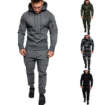 China Wholesale White Tracksuit Gym Sets Zipper Set Mens Jogging Sportswear Training Suits Customs Officials Tracksuits For Men for sale