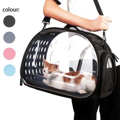 China Durable Portable Dog Travel Backpack Outing Backpack Breathable Dog Travel Bag for sale