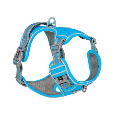 China Reflective Type Nylon Cat Leash Pet Cat Chest Harness X Reflective Vest Collars for sale