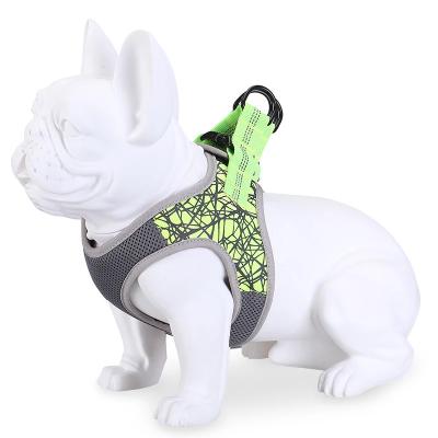 China Reflective Type Buckle Trunk Strap Aluminum Dog Collars Reflective Nylon Dog Collars Dog Vest Collars for sale