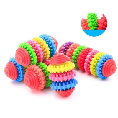 China Viable Rubber Dog TPR Speed ​​Clean Dog Toy Molar Chew Dog Toys for sale