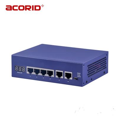 China POE Promoted Metal Case 65W 6 Port PoE Network Switch IP Camera for sale