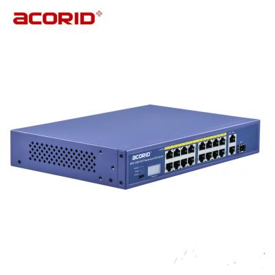 China Cost Effective POE Gigabit Uplink With 150W SFP Port Network Switch 19 PoE Combo for sale