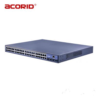 China POE ACORID 4*SFP Slot 48-Port Aggregation Layer 2+ Managed Switch For IP Camera for sale