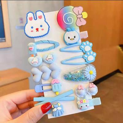 China Hair Accessory Children's Hairpin Girls' Hair Ornament Korea Lovely Hairpin Little Girl Princess Baby Headdress for sale